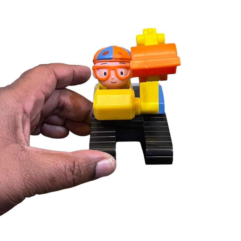 2019 Blippi Mini Vehicle Toy Excavator Kideo Jawares Digger Movable 3 Inch